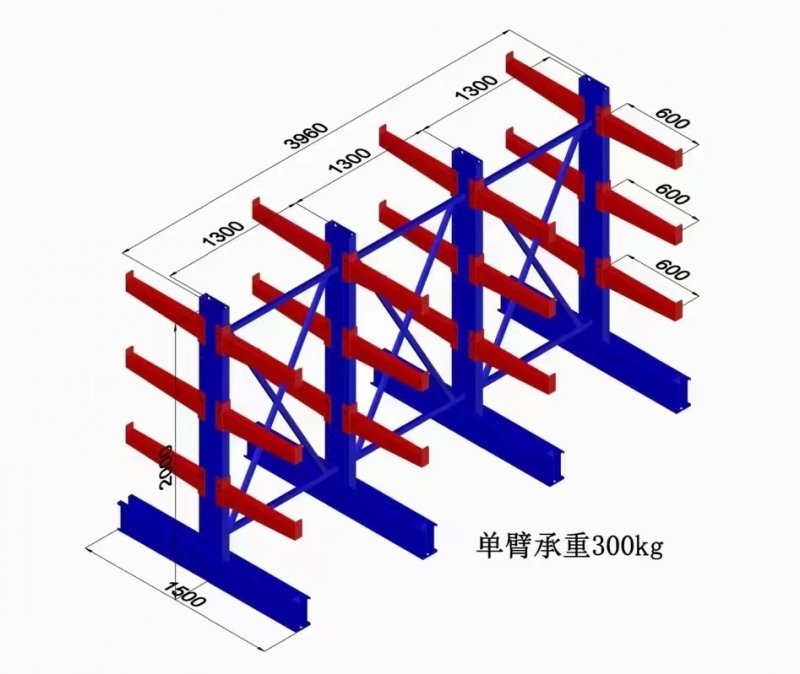 悬臂式货架